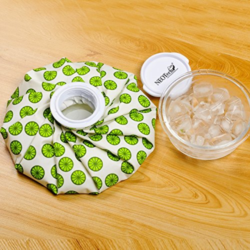 Neotech Care Ice Bag with Screw Top Lid (Bananas Design, 11 inch) - color: Banana, size: 11 Inch