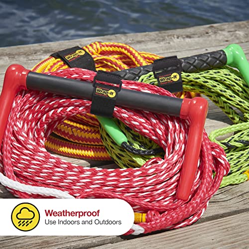 Super-Stretch Wrap-It Storage Cinch Straps - 9" (10 Pack) - color: Black, size: 9" (10 Pack)