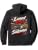 Dirt Track Racing Loud Fast Sideways Late Model Race Day Pullover Hoodie - size: Small
